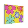 Bloemen - Illustratie - Kleurrijk PET vilt klein -3d