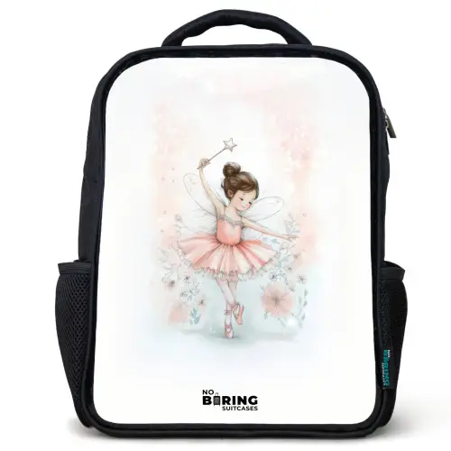 Ballerina - Elf - Fee Rugzak - Zwart middel -3d