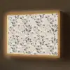 Klassiek - Botanisch - Kleurrijk Light Box met batterij (Wandlamp) middel 907 -z3d_website