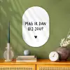 Spreuken - Mag ik dan bij jou - Quotes - Claudia de Breij Wandcirkel Ovaal Forex klein -sfeer2