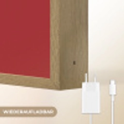 big heart small titties - Hart - Rood Light Box met batterij (Wandlamp) middel -USP_websiteoplaadbaarDE