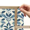 Flora - Modern - Blauw Light Box met batterij (Wandlamp) middel 907 -USP_websiteprintNL