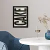 Beige - Japandi - Cake - Decoratie fotolijst zwart zonder passe partout klein -sfeer4