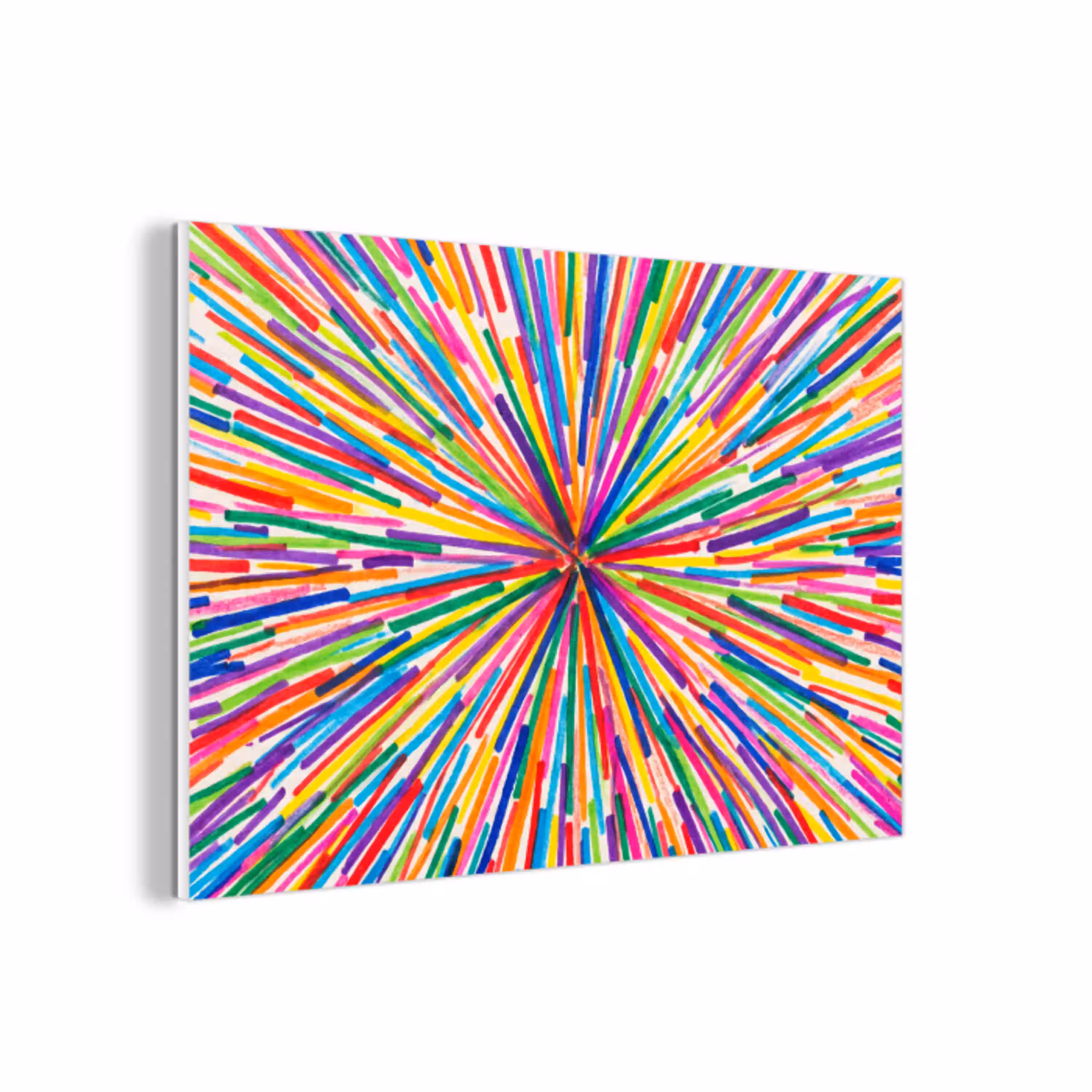 Lijnen - Kleurrijk - Abstract forex 5mm xxl -3d