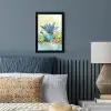Gieter - Lavendel - Bloesems fotolijst zwart zonder passe partout klein -sfeer3