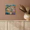 Dorp - Heuvels - Landschap - Bomen aluminium wit klein -sfeer4