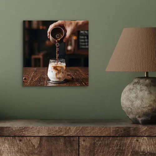 Espresso - Melk - Café aluminium wit klein -sfeer2