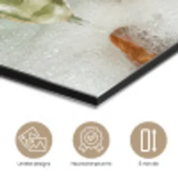Hond - Bad - Champagne - Handdoek aluminium wit klein -closeup_NL