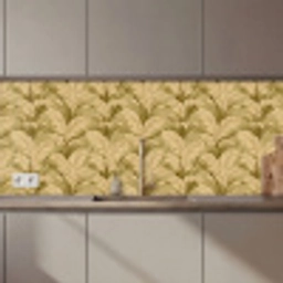 Palmbladeren - Klassiek - Groen keuken achterwand 2 middel 871 zz_3dshopping