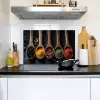 Houten - Lepels - Specerijen - Kruiden Inductie beschemer met haakjes klein -sfeer2