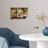 Picknick - Wijn - Kaasplankje poster papier klein -sfeer3
