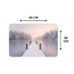 Steiger - Meer - Mist - Winter - Serene Placemat vinyl groot -specs