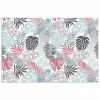 Bladeren - Jungle - Pastel - Tropisch poster papier klein -3d