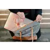 Glazen - Bloem - Roze laptophoes neopreen klein -tas