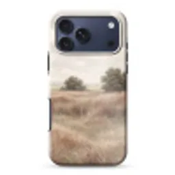 Landschap - Minimalistisch - Beige Toughcase MagSafe Apple iPhone 17 Pro Max klein -3d