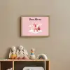 Eenhoorn - Vleugels - Roze - Regenboog Light Box met batterij (Wandlamp kind) middel -sfeer2_kind