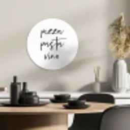Italiaanse Drie-eenheid KitchenYeah - Keuken - Wandcirkel Forex klein -sfeer2