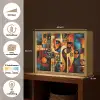 Figuren - Abstract - Symbolen Light Box met batterij (Wandlamp) middel -USP_websiteoverzichtNL
