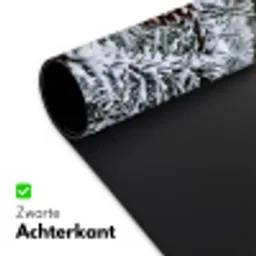 Dennenappel - Tak - Sneeuw - Winter - Sfeervol Muismat XXL klein -sfeer2
