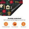 Patroon - Kerst - Symbolen Inductie beschermer vinyl 3mm klein 276 -zzzzzzz-td-onderkant