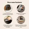 Natuurlijk Eikenhout Inductie beschermer vinyl 3mm middel -zzzsfeer9_ITA