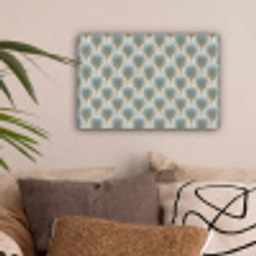 Waaier - Klassiek - Blauw canvas 2cm klein 34 -sfeer1