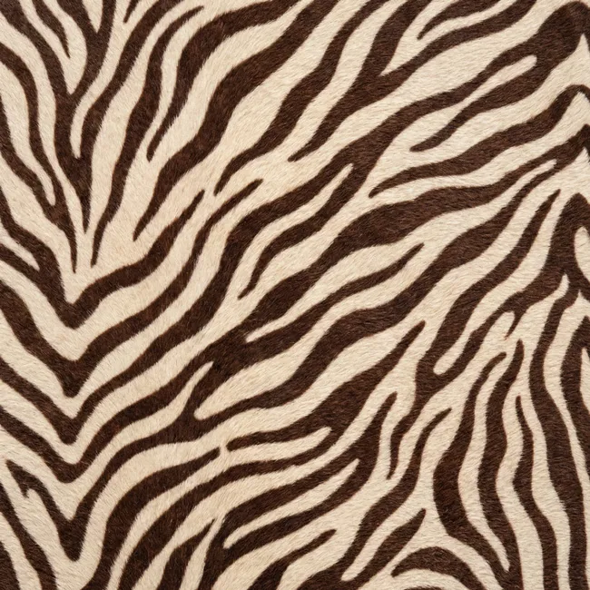 Behang - Zebra - Strepen - Bruin