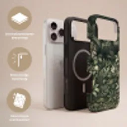 Jungle - Bladeren - Botanisch - Groen Toughcase MagSafe Apple iPhone 17 Pro Max klein -USP_Lagen_NL