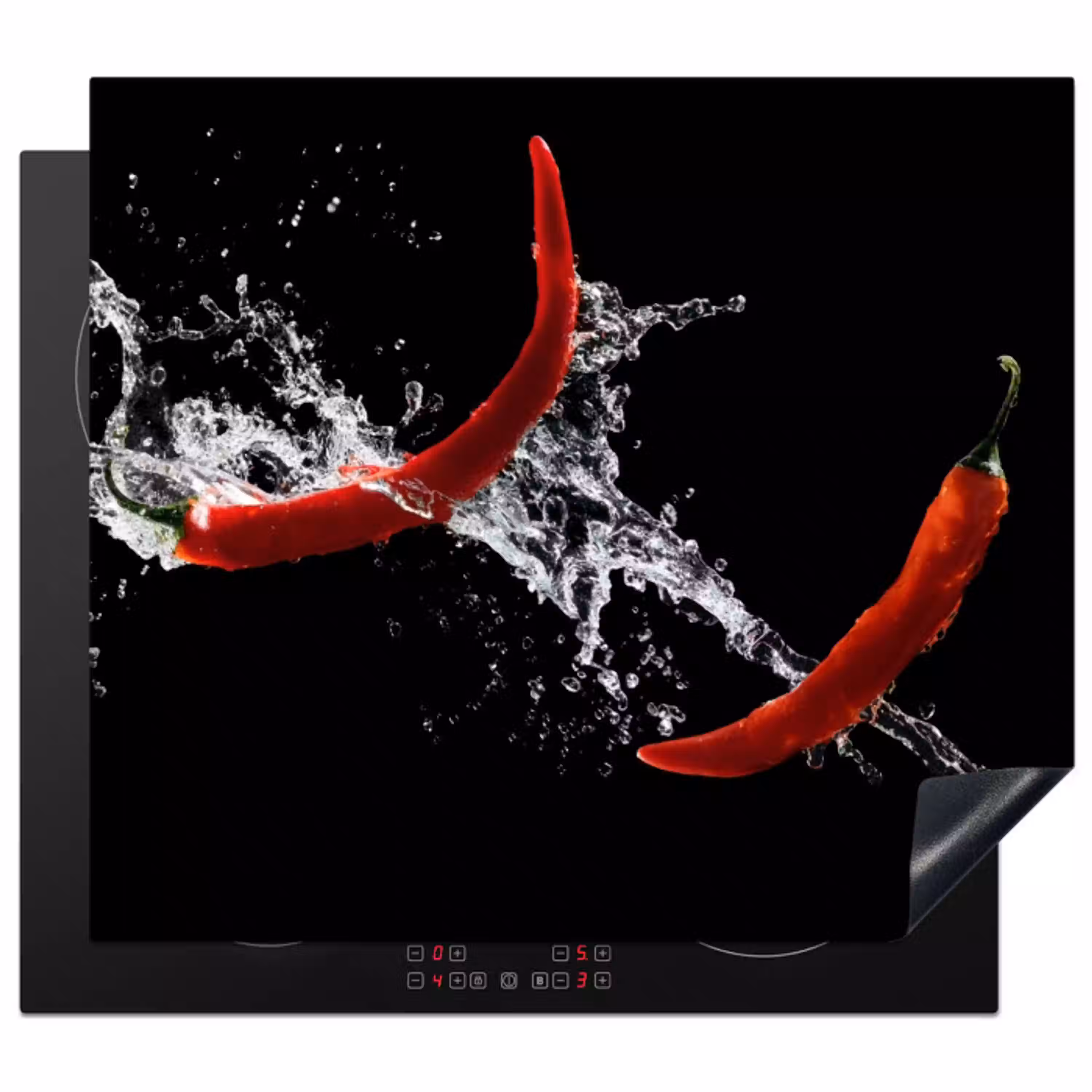 Chilipeper Choreografie Inductie beschermer vinyl 3mm middel -3d