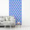 Patroon - Regenboogwaaier - Neon fotobehang vinyl groot 64 -woonkamer
