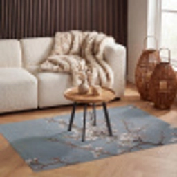 Botanisch - Stilleven - Blauw Vloerkleed Rechthoek klein -atmosphere_sfeer2_global