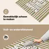 What's the best that could happen - Strepen - Groen - Roze Inductie beschemer met haakjes klein -ky-schoon-nl