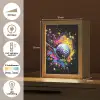 Graffiti - Sport - Golf - Golfclub Light Box met kabel (Tafellamp) klein -USP_NL