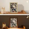 Kat - Huisdieren - Poes - Bruin - Grijs - Kinderen Light Box met kabel klein -sfeer3_kind
