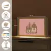 Illustratie - Bankje - Personen - Minimalistisch Light Box met kabel (Tafellamp) klein -USP_websiteoverzichtNL