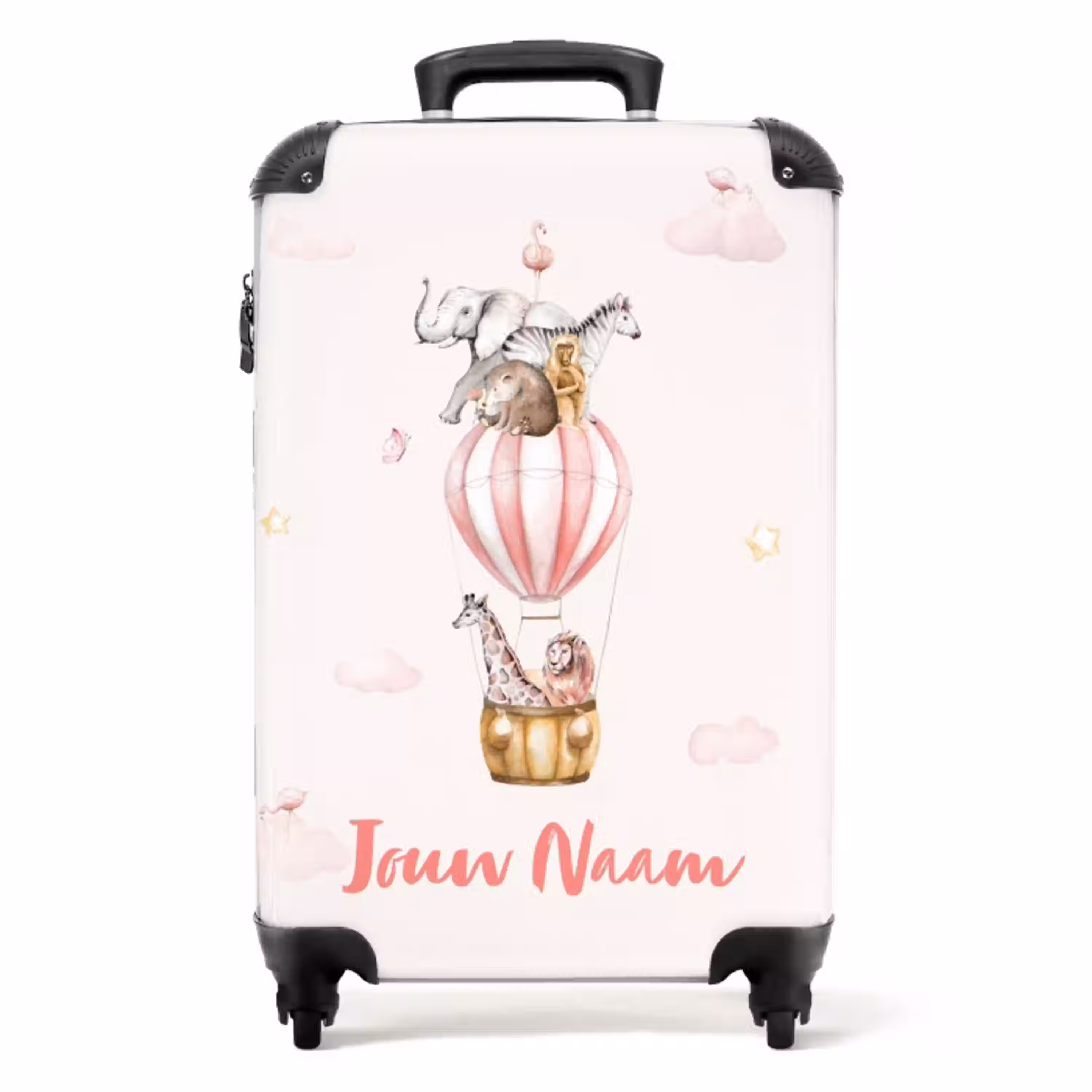 Vliegend circus NBS - Handbagage koffer - Kinderen Unisex middel -productfoto_recht