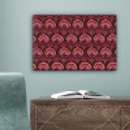 Antiek - Bloemen - Kleurrijk canvas 2cm klein 34 -sfeer4