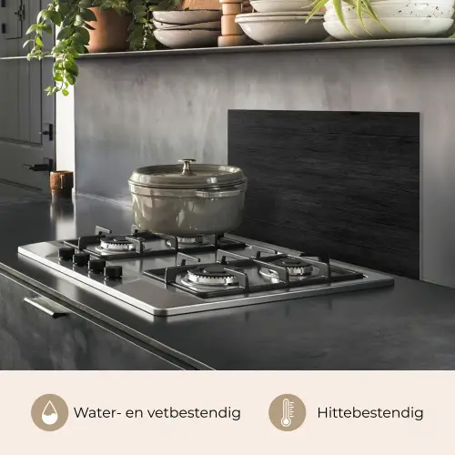 Hout - Plank - Textuur - Vintage keuken achterwand spatscherm klein -usp_NL
