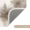 Rivierlandschap - Minimalistisch - Aardetinten WCmat klein -USP_AntislipNL