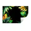 Bladeren - Groen - Geel - Verf - Jungle Muursticker klein -3d