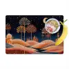Sterrenhemel - Palmen - Rivier Placemat vinyl groot -zzzproduct_Kitchenyeah-website