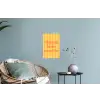 Gestreept - Geel - Sunshine - Letters Muursticker klein -plant