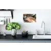 Marmerlook - Goud - Zwart - Glitter - Chic Muursticker klein -keuken
