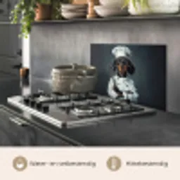 Hond - Garde - Kok keuken achterwand spatscherm klein -usp_NL