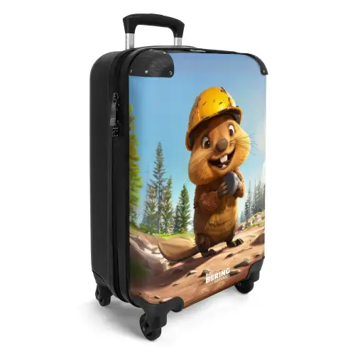 Billy Bouwhelm Koffer - NBS - Handbagage middel -productfoto_3d