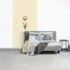 Illustratie - Tulp - Zwart fotobehang vinyl groot -slaapkamer