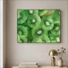 Kiwi - Groen - Pitten Textielframe zwart klein -sfeer2