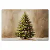 Kerst - Sfeer - Groen Placemat vinyl groot -zzsfeer1_Kitchenyeah-website