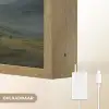 Bergen - Kronkelpad - Groen - Wolken Light Box met batterij (Wandlamp) middel -USP_websiteoplaadbaarNL