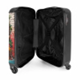 Waterval in graffiti stijl NBS - Handbagage koffer - Unisex middel -binnenkant